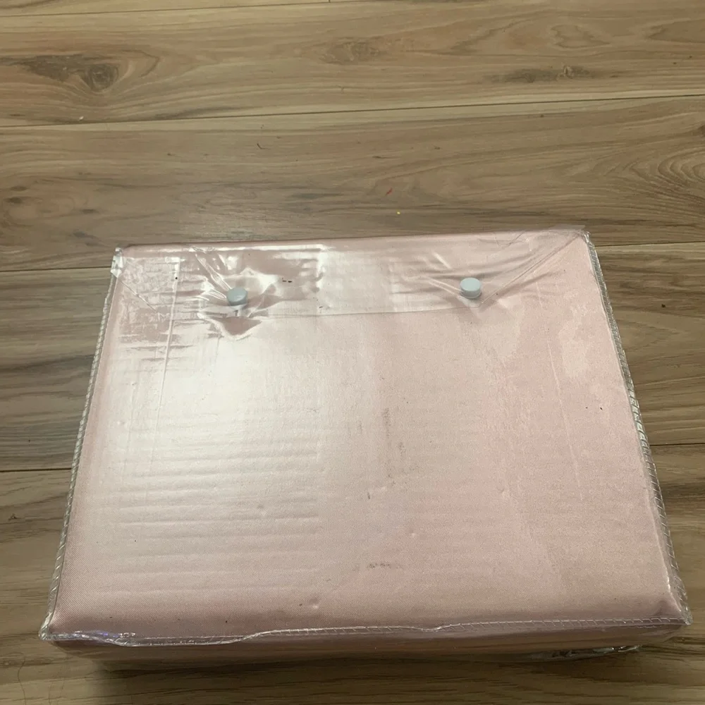 Madison Park Essentials Full Solid Satin 6-Pc. Sheet Set